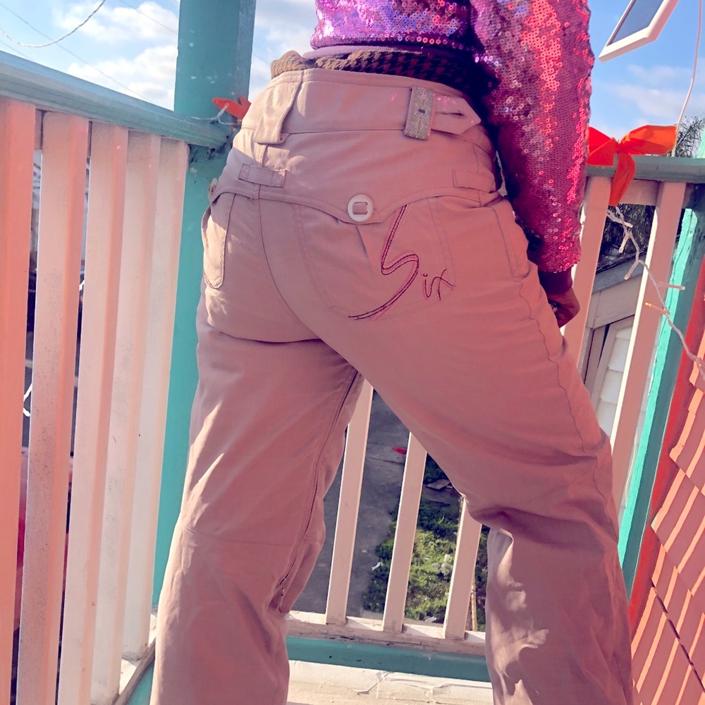 686 Snowboard Mannual Pants in Lavender w/ Teal